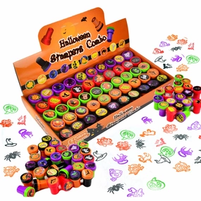 1.5in Halloween Stampers, 50 Pcs Whimsical Crafts