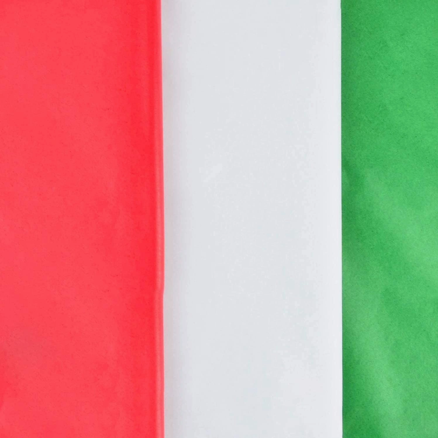 20in Holiday Tissue Paper Assortment (Red, Green & White), 360 Pcs Monster Supplies Ghoulish Treats