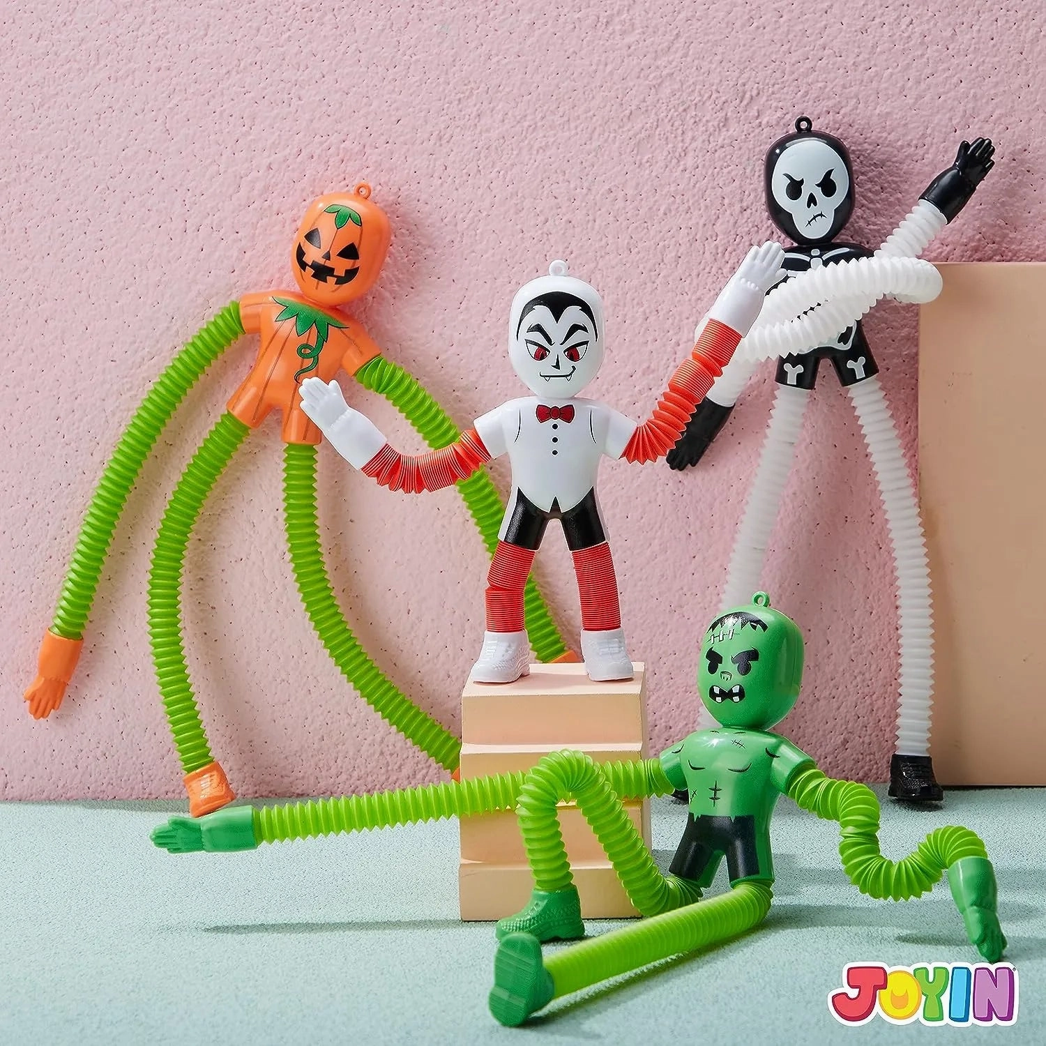 Wicked Figures Creepy Designs 4 PCS Halloween Toys