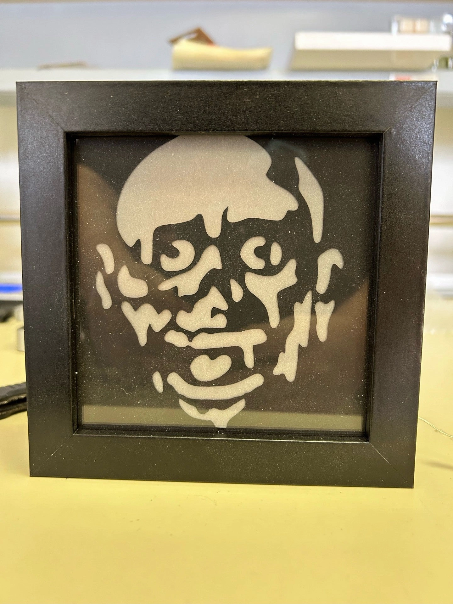 5x5 Tarman Shadowbox Whimsical designs Monster Accents