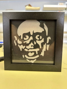 Mystical Crafts Playful Props 5x5 Tarman Shadowbox