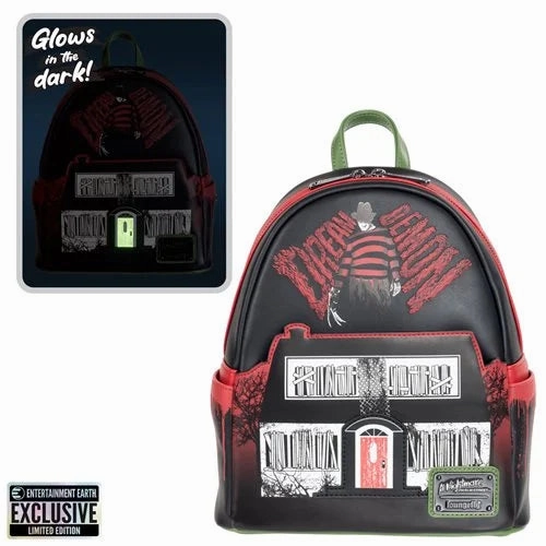 Wicked Accessories Ghostly Party A Nightmare on Elm Street Freddy Mini-Backpack - Entertainment Earth Exclusive