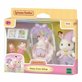 Regional Pricing Sylvanian Families Sleepy Dream Sibilings Figure Set
