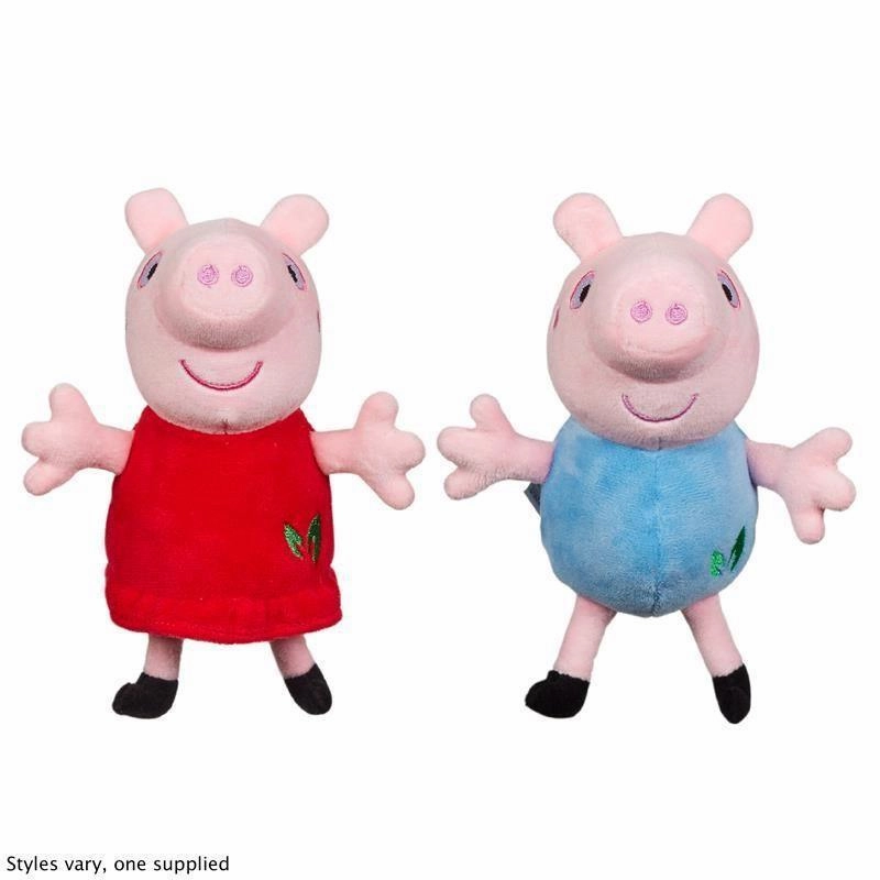 Peppa Pig Eco Plush Collectable - Assorted Little Creature Little Style