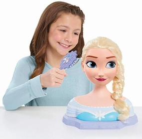 Triple Tech Editor's Choice Disney Frozen 2 Deluxe Elsa Snow Queen Deluxe Styling Head
