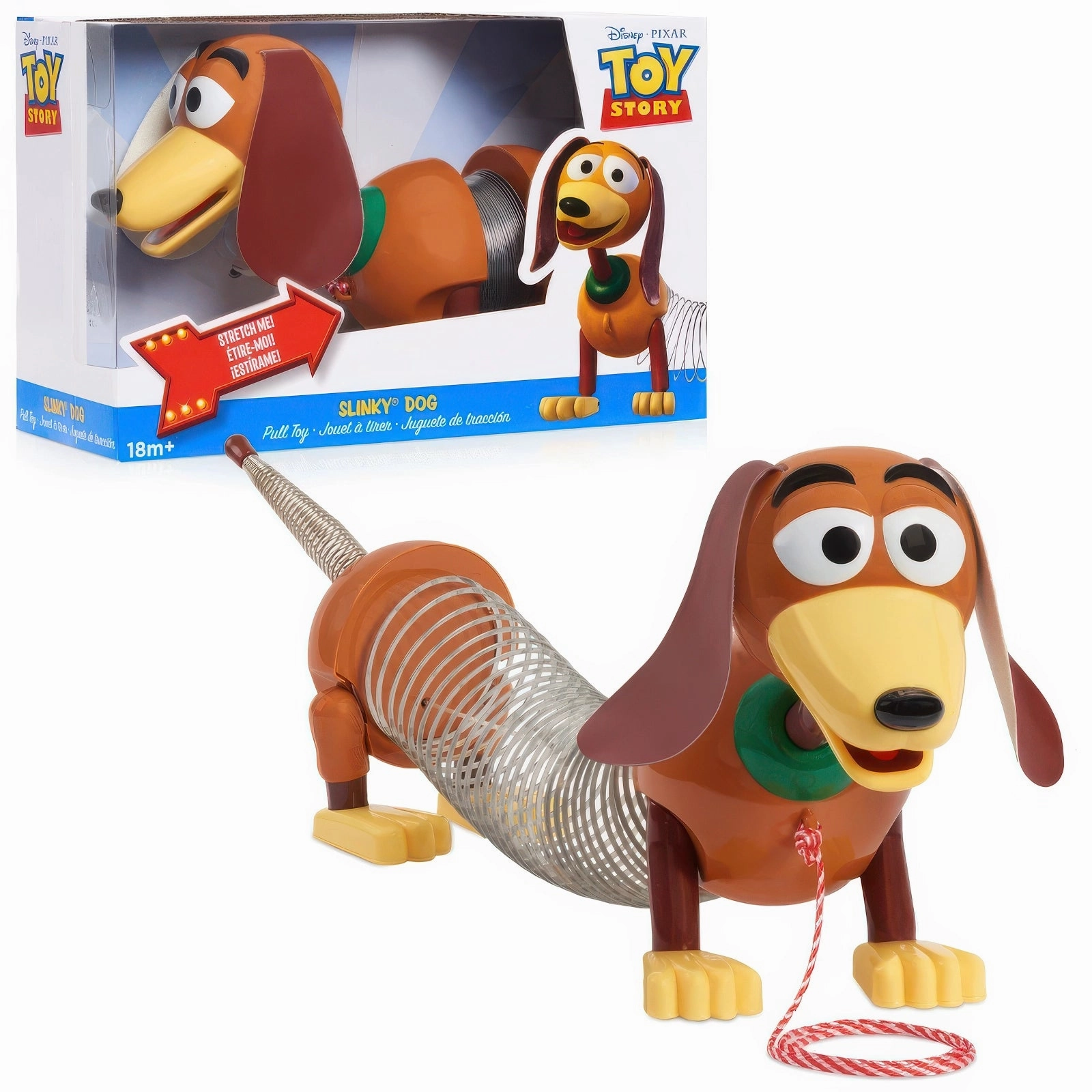 Shock absorption Disney Pixar Toy Story Slinky Dog Pull Toy