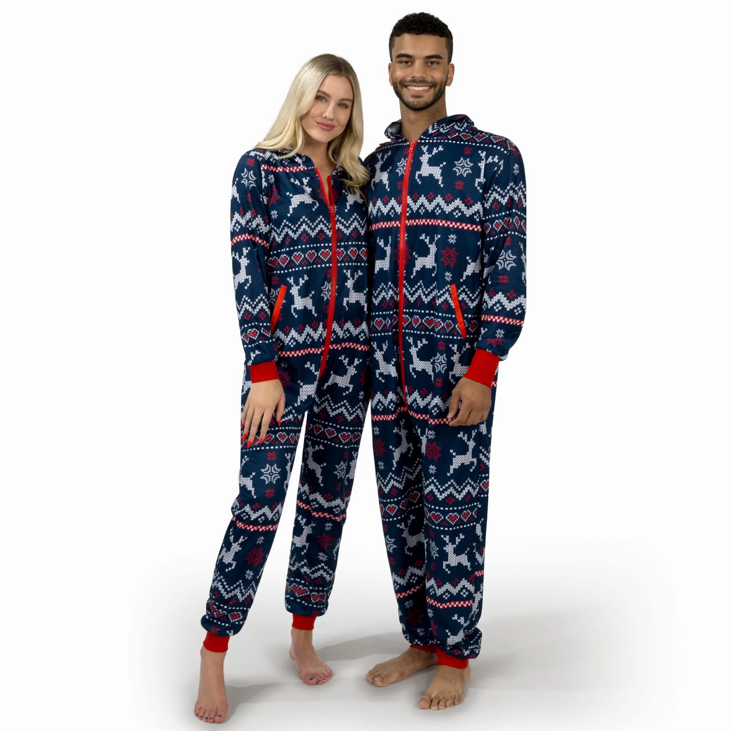 Adults Christmas Loose Hooded Pajamas Frightening Props