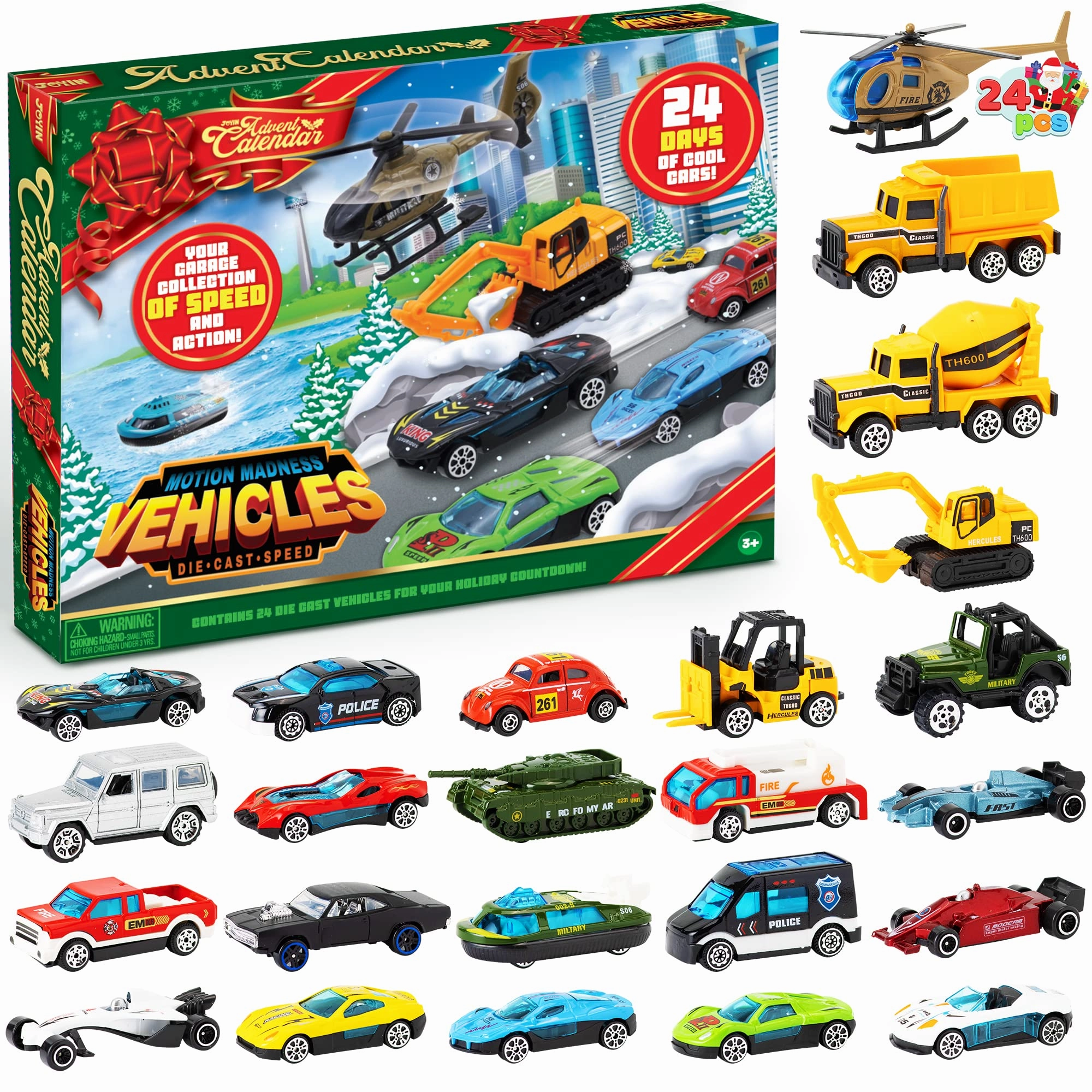 Charming Treats Mysterious Props Advent Calendar Die-cast Car