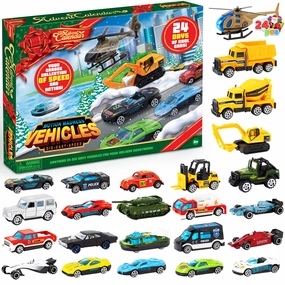 Charming Treats Mysterious Props Advent Calendar Die-cast Car