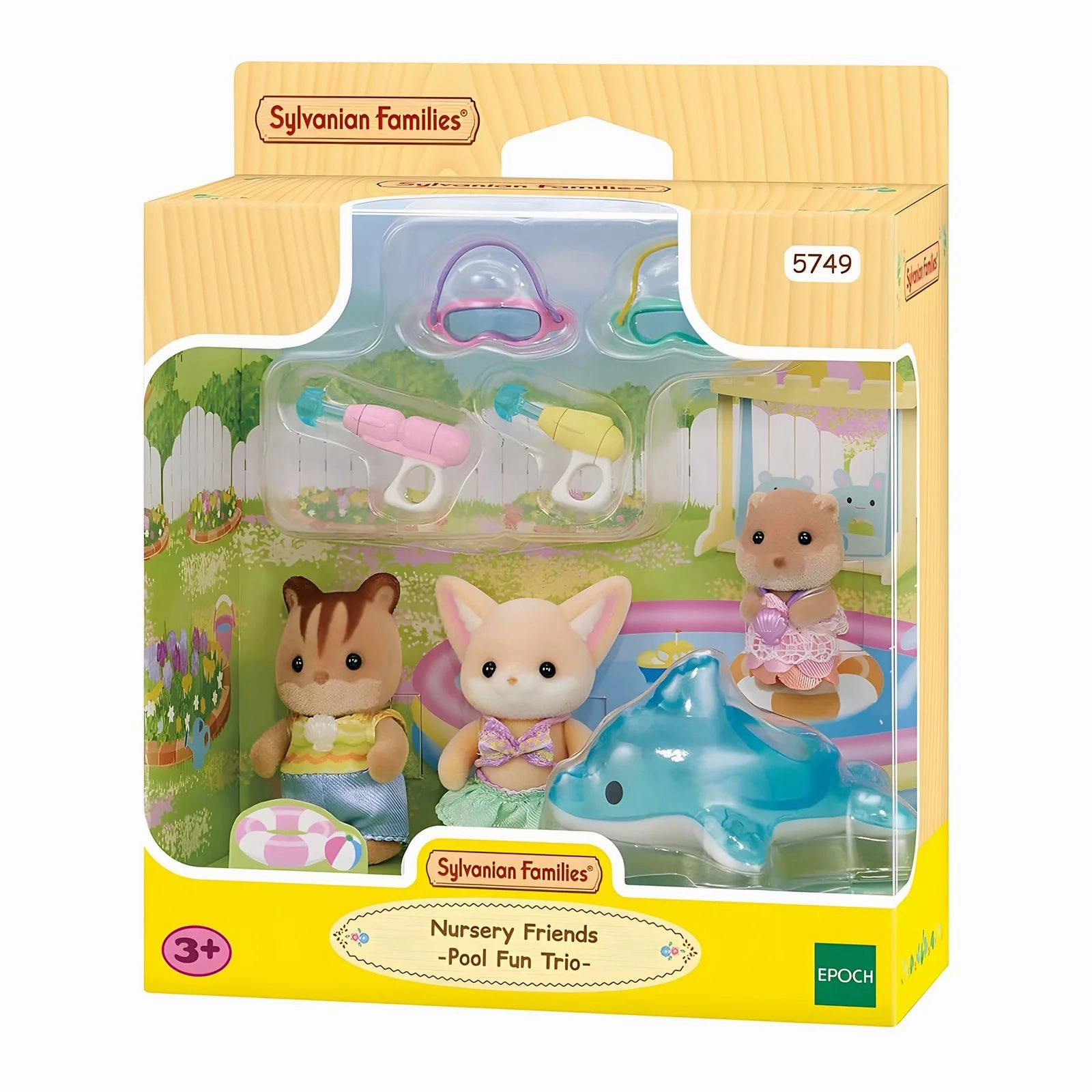 Crafting Materials Sylvanian Families Nursery Friends - Pool Fun Trio