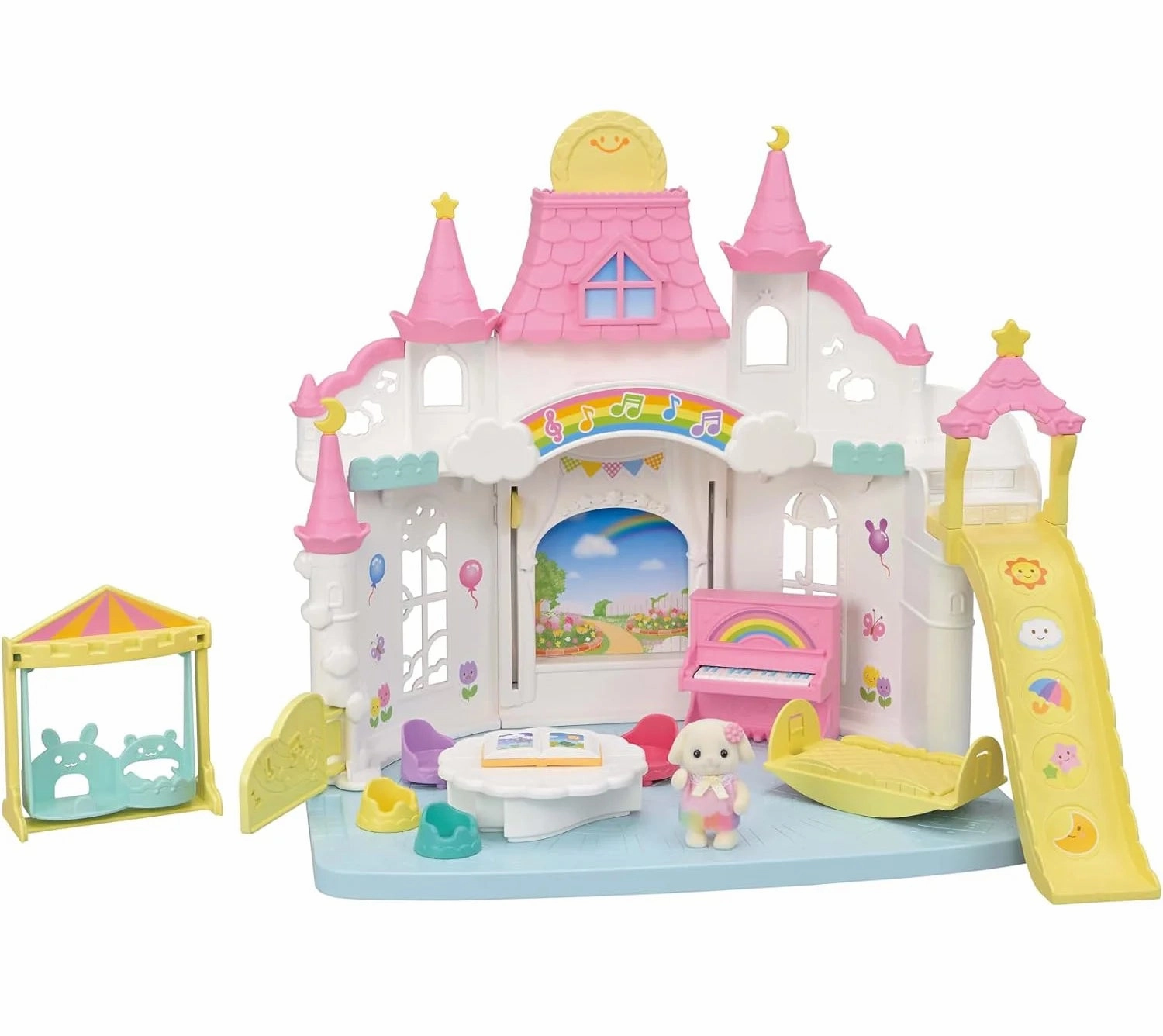 Sylvanian Families Sunny Castle Nursery Play Set Randomized Levels Scientific Literacy