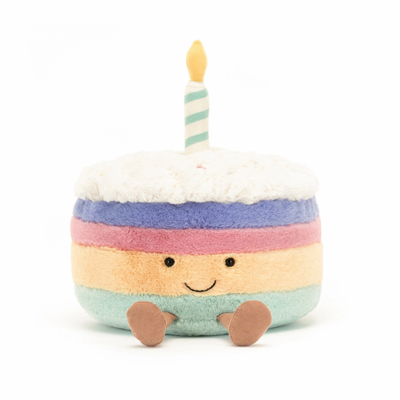 Amuseables Rainbow Birthday Cake - Medium Focus Attain Problem Solving