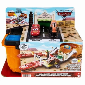 Disney Pixar Cars Race & Go Playset Loot Box