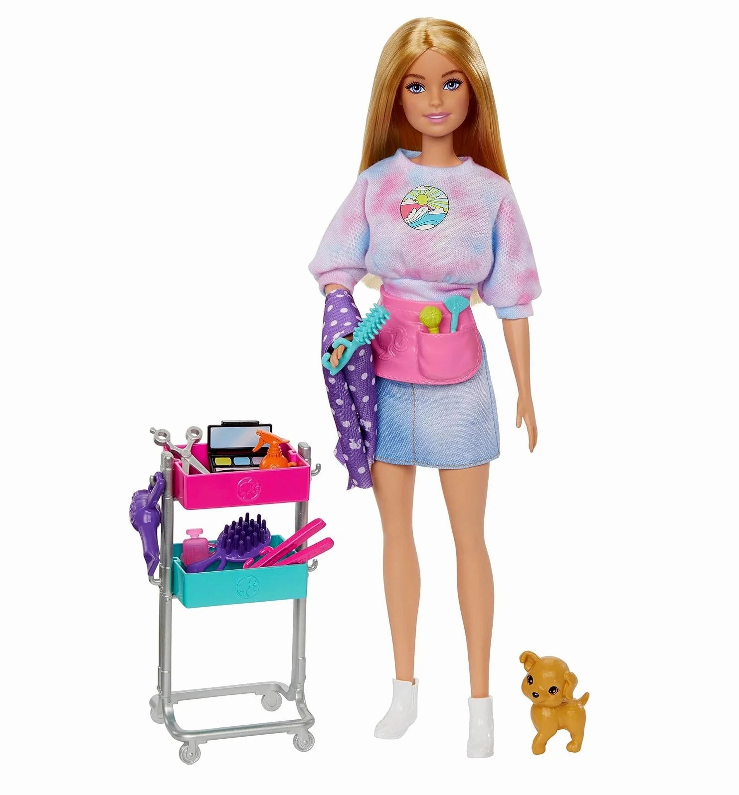 Student Level Barbie Malibu Stylist Doll Playset