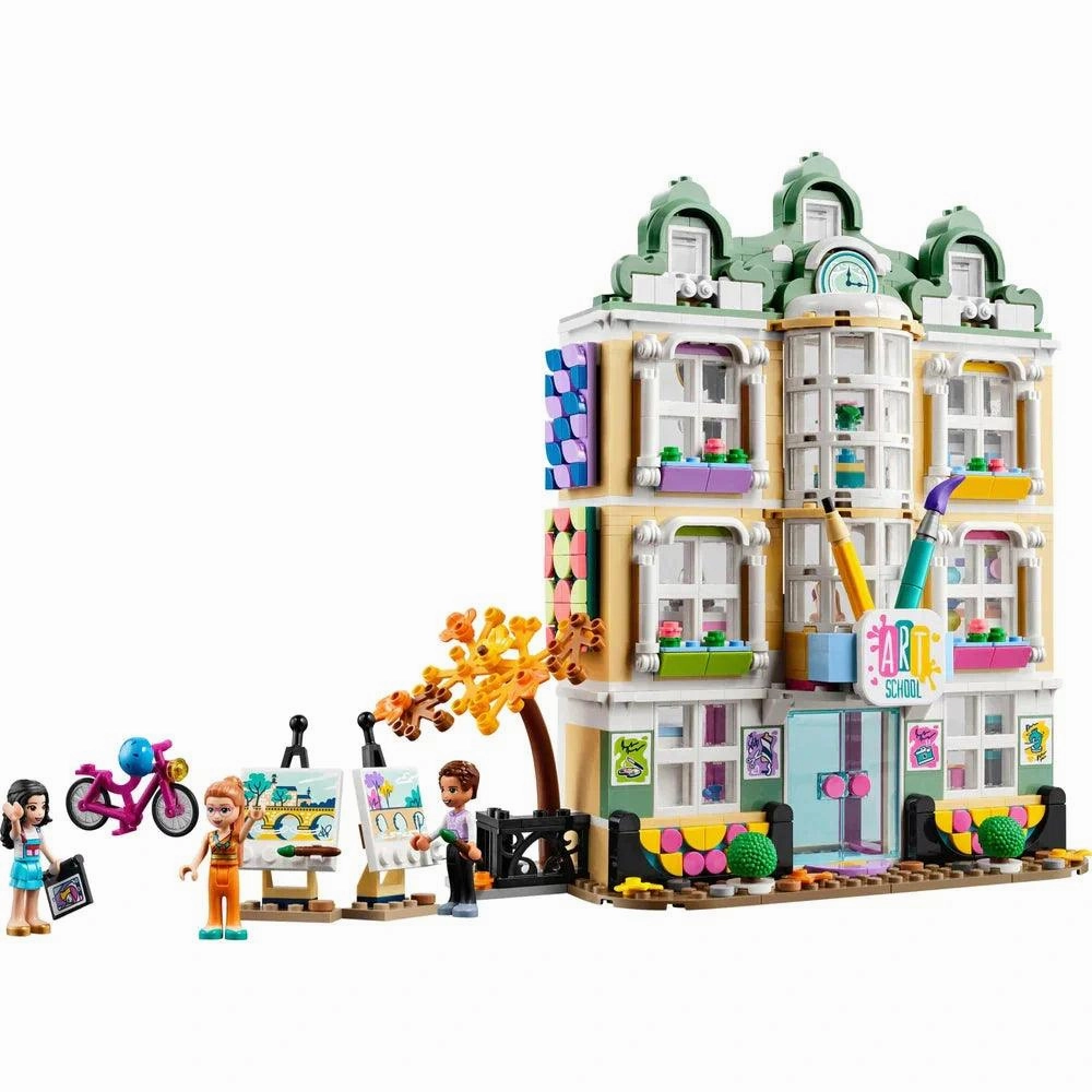 LEGO FRIENDS 41711 Emma's Art School House with DOTS Set Carbon Neutral