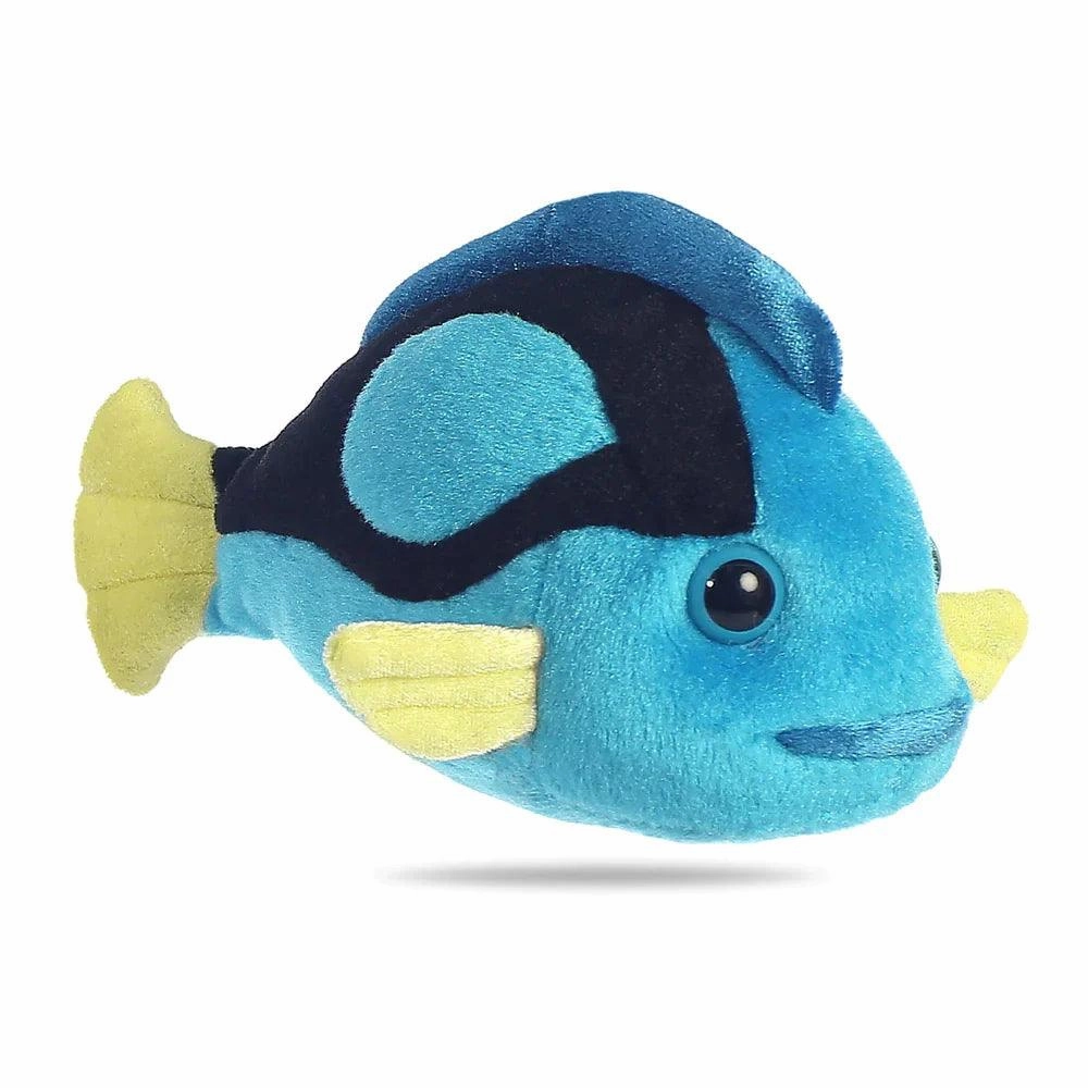 AURORA 31728 Mini Flopsie - Blue Tang Fish 20cm Soft Toy Little Mechanism Little Gewgaw