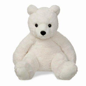 AURORA 61044 Sophia White Bear Plush 30 cm Meditative Pose Ballroom Dress