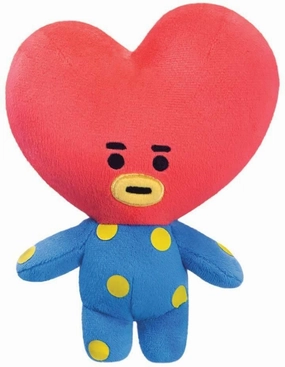 Clutch Designer AURORA BT21 Official Merchandise, TATA Soft Toy, Small, 61327, Blue and Red