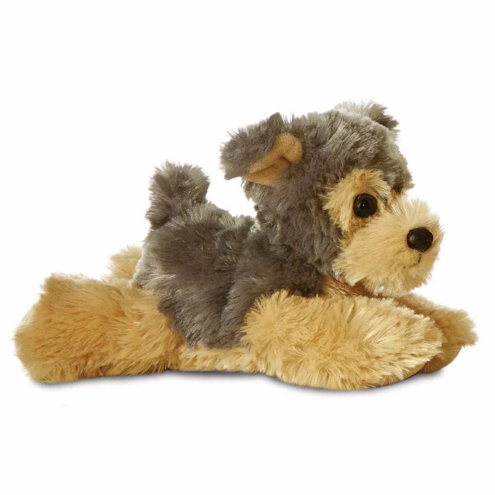 Autumn Leaf Tiny Viewpoint AURORA Mini Flopsie Cutie Yorkshire Terrier 8-inch Plush