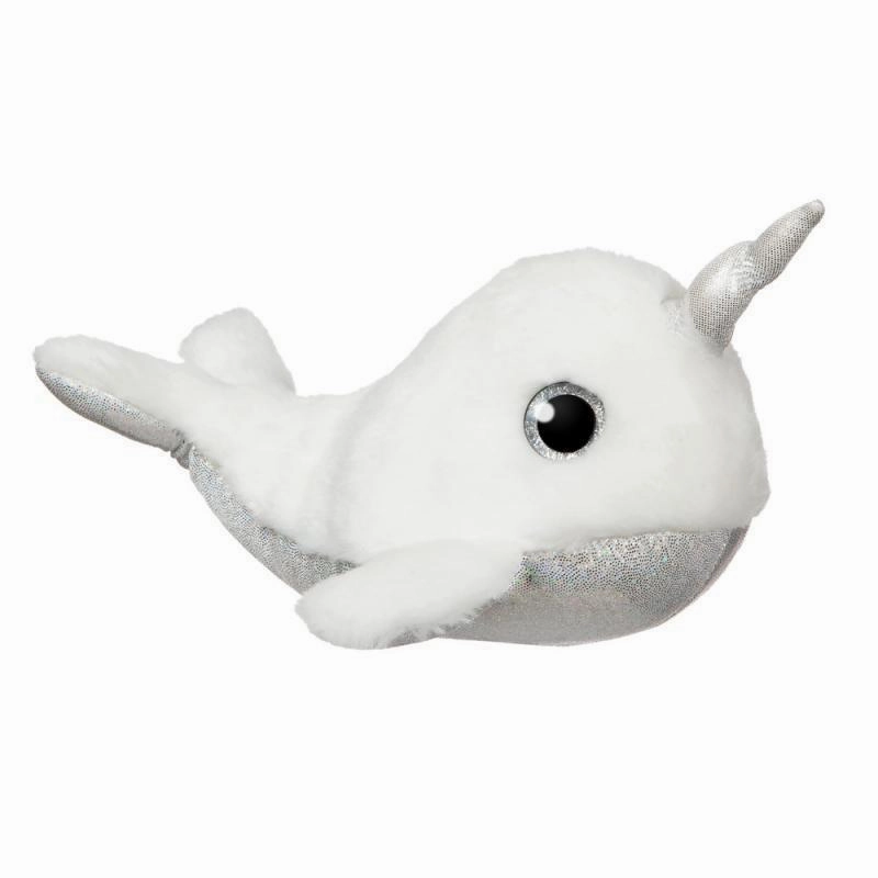 AURORA Pearl Narwhal White Plush 17cm Gymnastics Pro