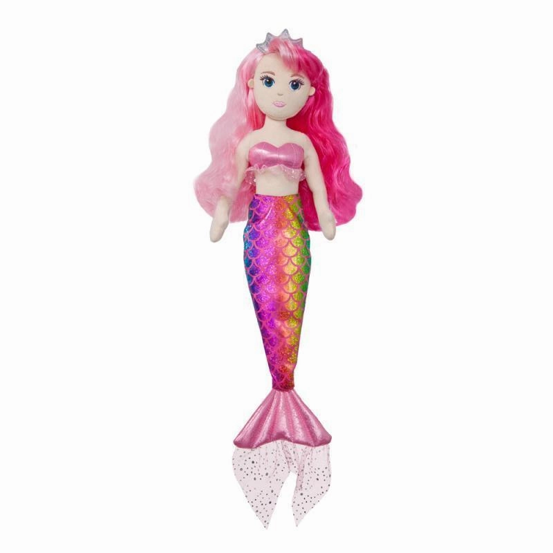 Luxury Collectible AURORA Sea Sparkles Aria Plush Doll 45cm