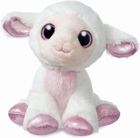 AURORA World 60946 Sparkle Tales Lily Lamb 7-inch Soft Toy Successful Creator