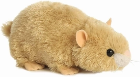 AURORA 31724 Mini Flopsie Hamster 8-inch Plush Little Pest