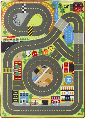Melissa & Doug Jumbo Road Activity Rug Unlocked Potential