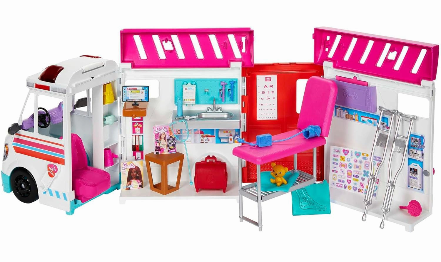 Adaptive Audio Barbie Care Clinic Playset