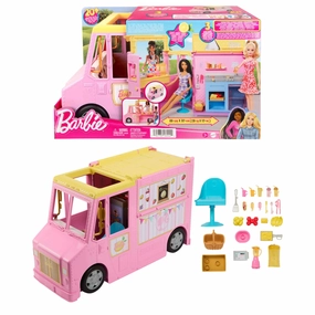 Cyclically Scarce Barbie Lemonade Lemonade Truck Playset with 25 Accessories