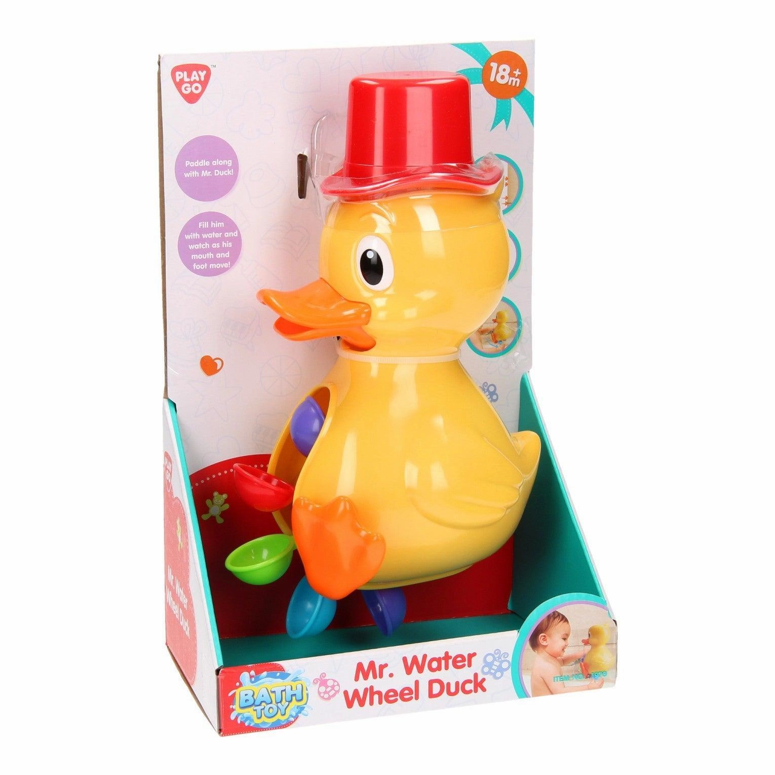 Temporary Boost Bath Fun - Play Waterwheel Duck