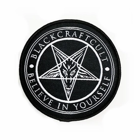 Spooky Crafts Mysterious Displays Believe In Yourself - Woven Patch