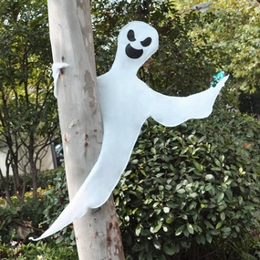 Bendable Tree Wrap Ghost Ghoulish Masks Charming Decor