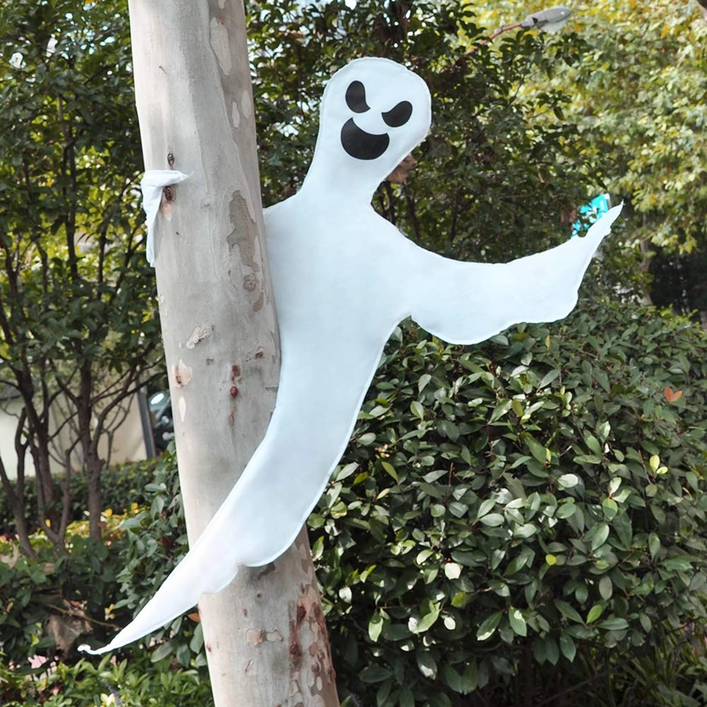Bendable Tree Wrap Ghost Ghoulish Masks Charming Decor