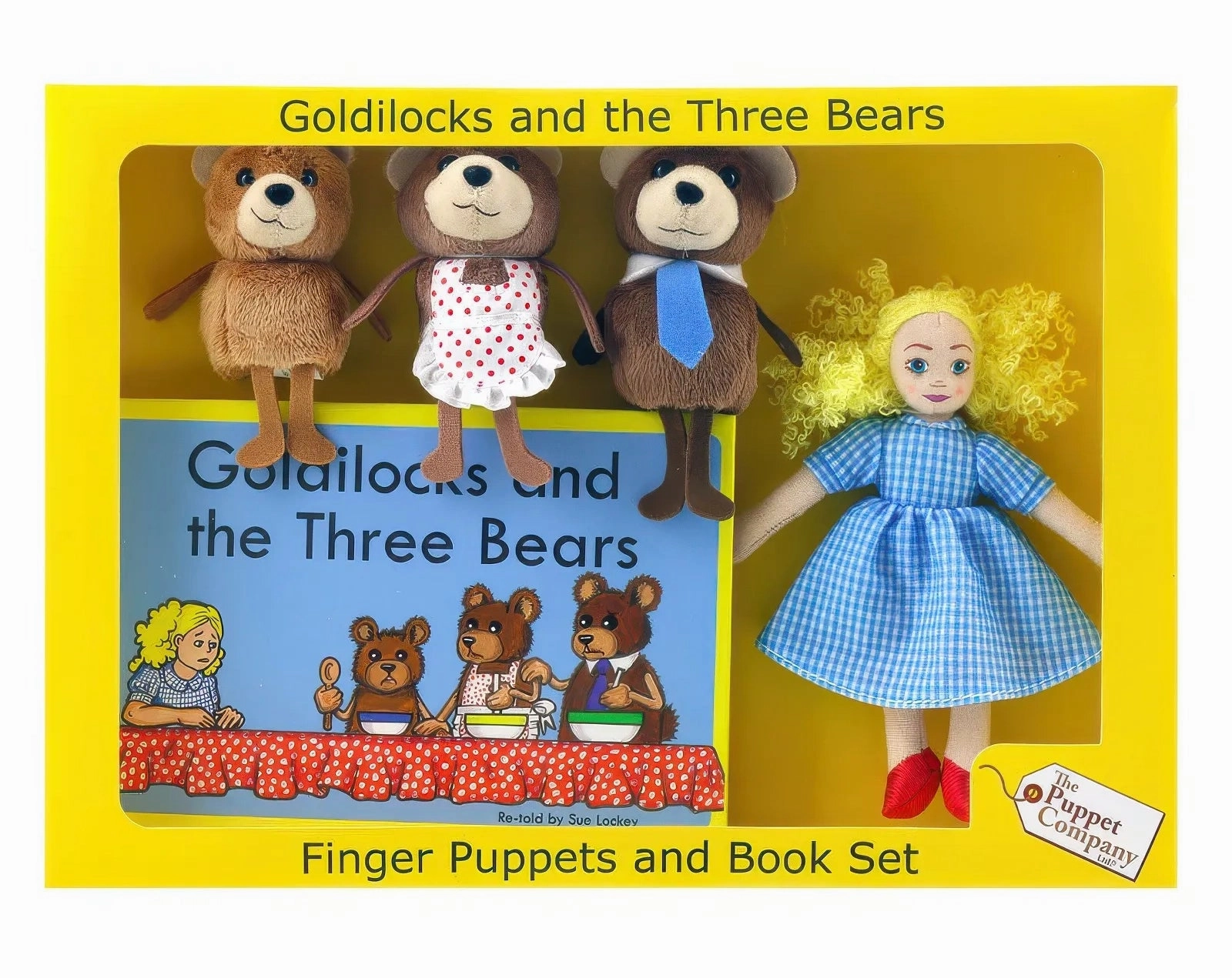 Baggage Craftsperson Grand Creator The Puppet Company - Goldilocks & The Three Bears-Traditional Story Sets