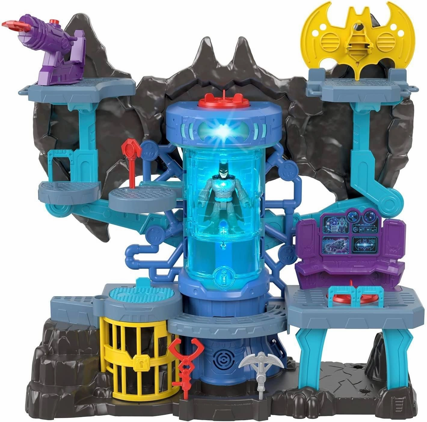 Definitive Version Talent System Fisher-Price Imaginext DC Super Friends Bat-Tech Batcave