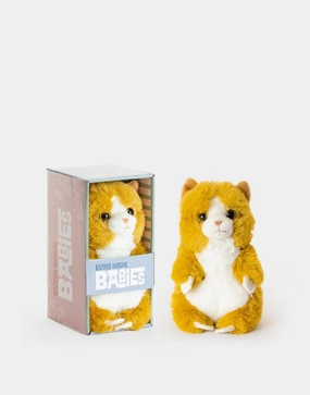 LIVING NATURE Kitten Baby 17cm Soft Toy Handcrafted Quality Beaded Work