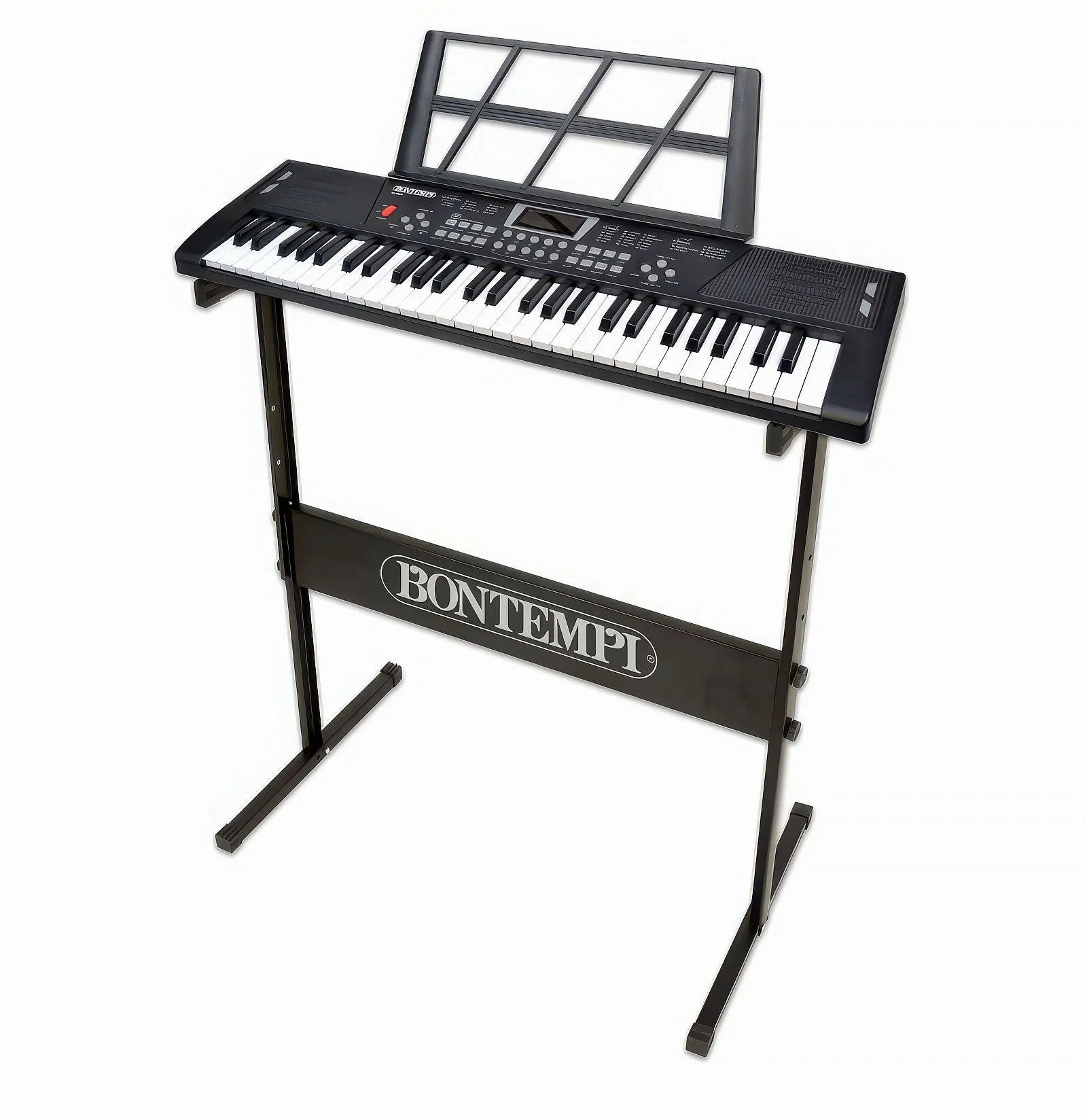 BONTEMPI 54-Key Electronic Keyboard with Stand Diversity Program