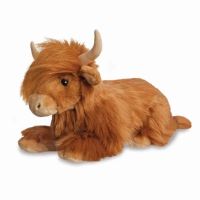 Borealis Bruce Highland Cow 41cm Soft Toy Helpful Craftsperson Little Figurine