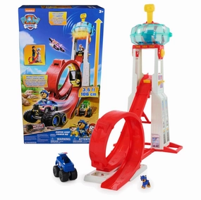 PAW Patrol Rescue Wheels Super Loop Tower HQ Playset Standard Practice Detective Work