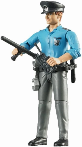 Behind Scenes BRUDER 060050 Bworld Policeman Light Skin With Accessories