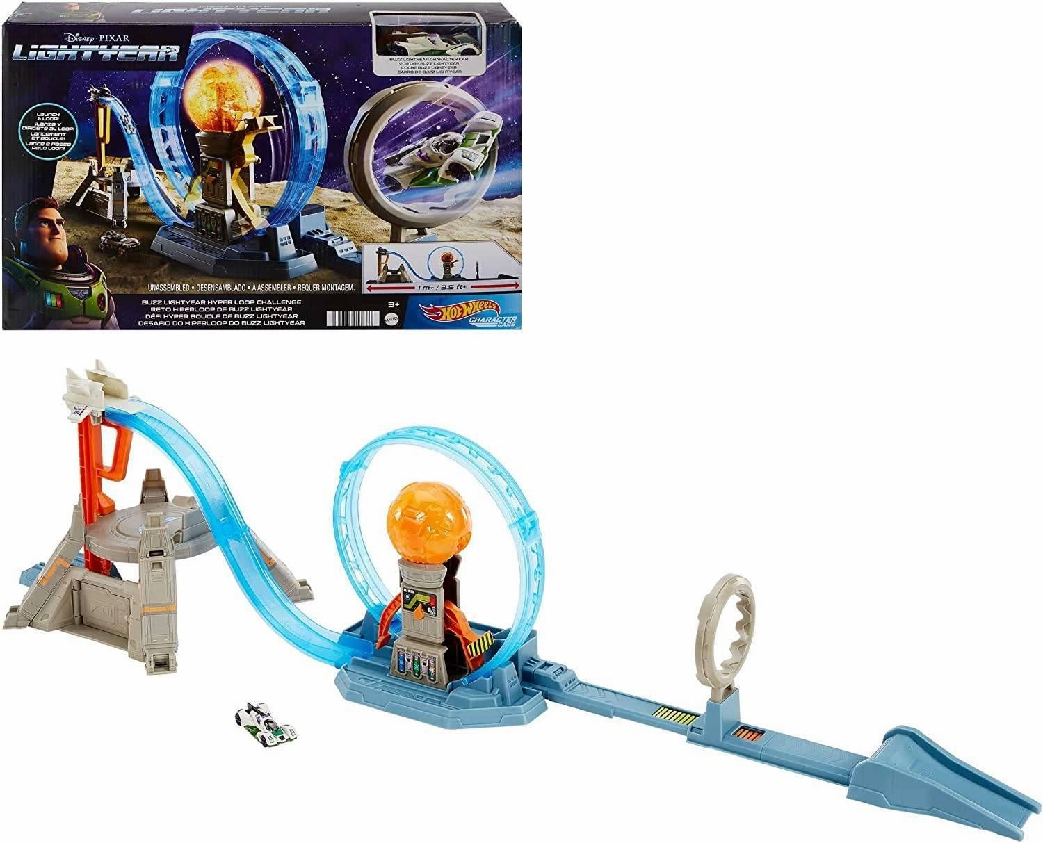 Buzz Lightyear Hyper Loop Challenge Playset Mind Bending