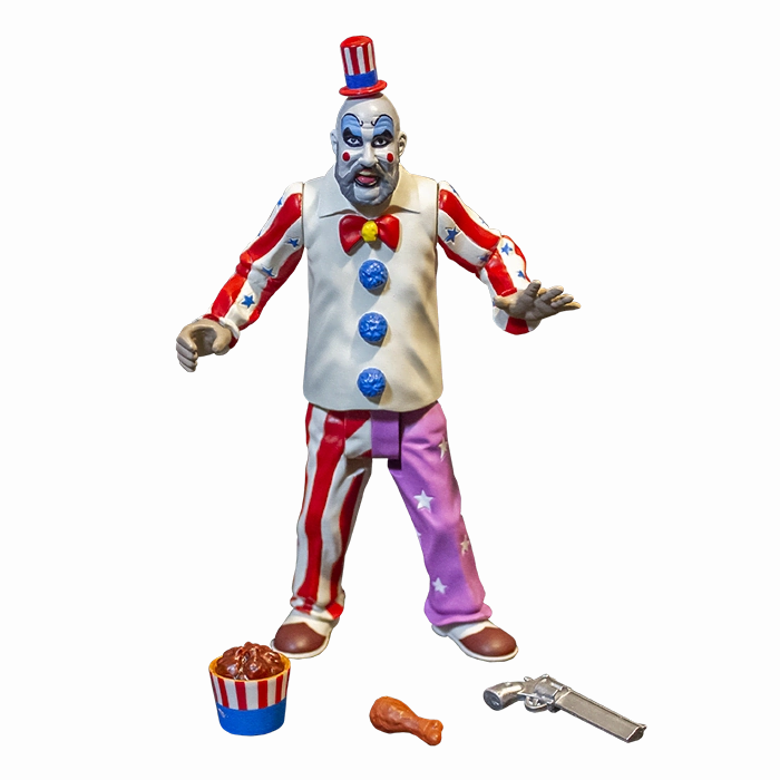 Captain Spaulding Action Figure - House Of 1000 Corpses Scary Masks Spooky Displays