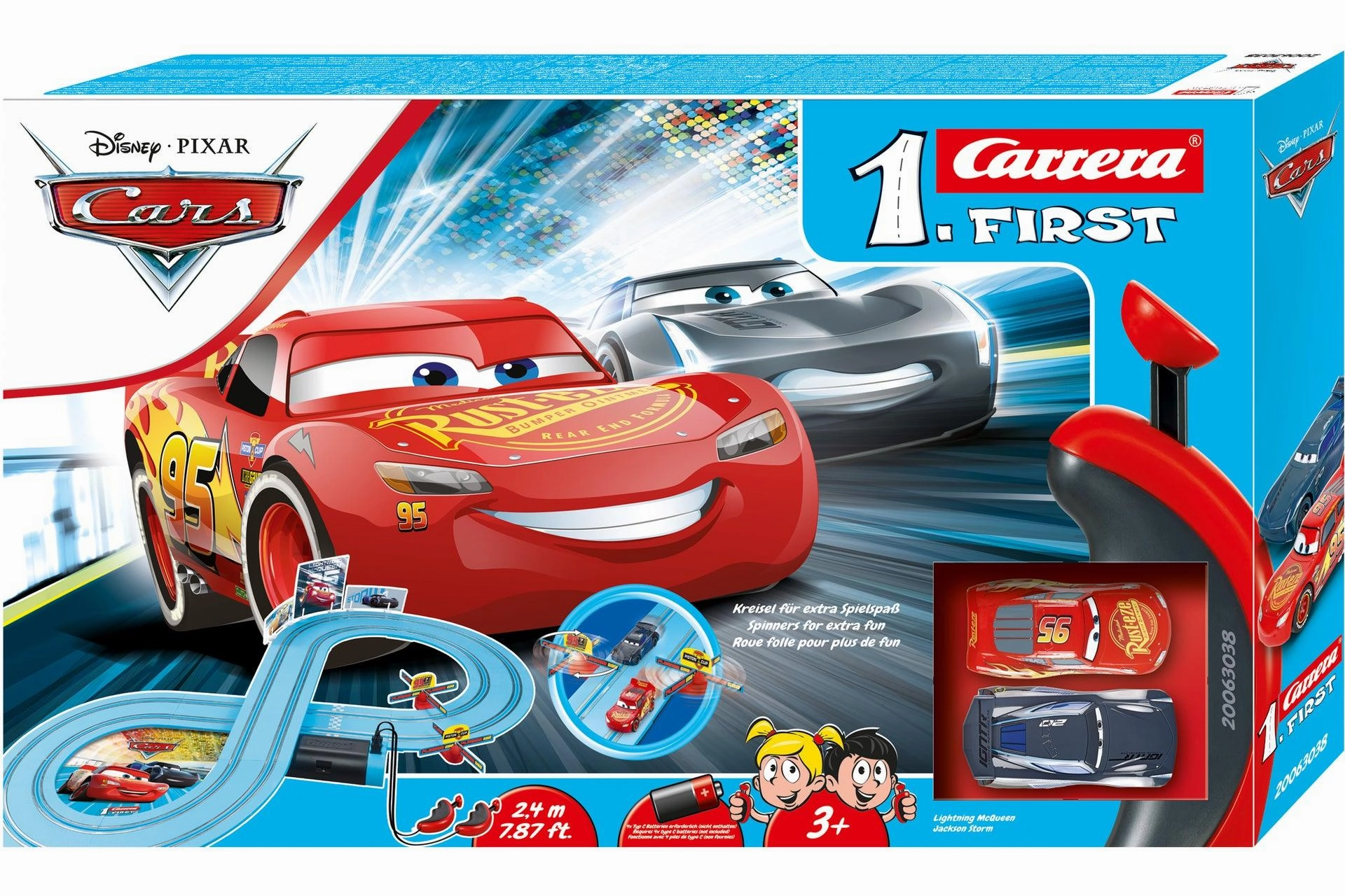 Carrera First Disney Pixar McQueen Cars - Power Duel Latent Ability emotional intelligence