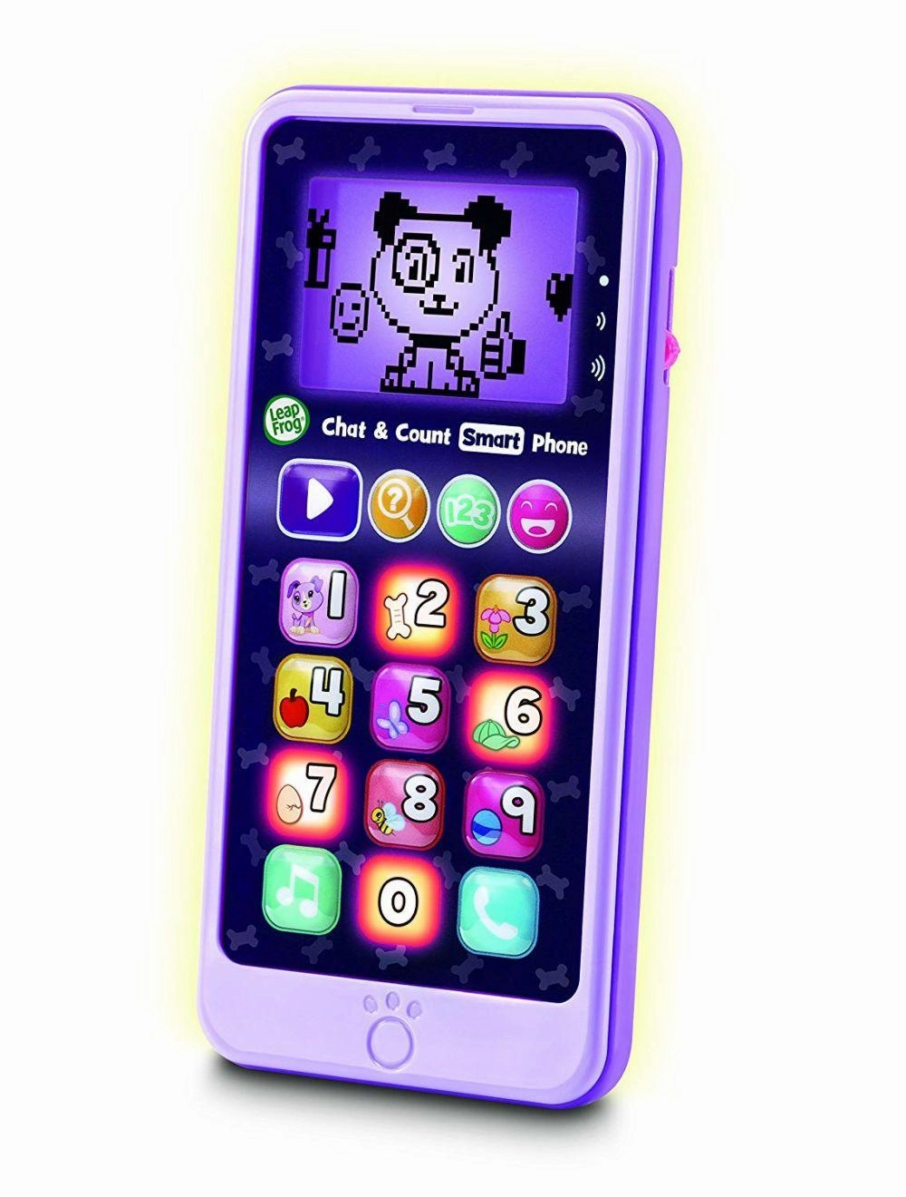 Extremely Rare LeapFrog Chat & Count Smartphone Violet Refresh