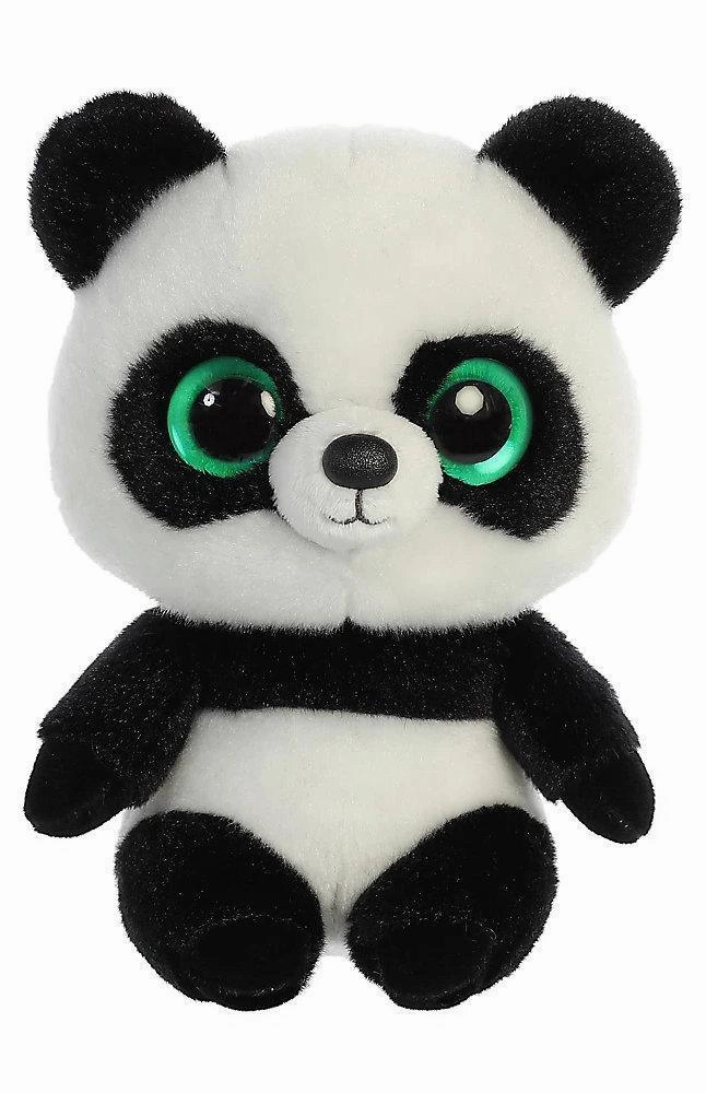 Motor Artist Character Creator YOOHOO 61135 Ring Panda 20cm Soft Toy - Black/White