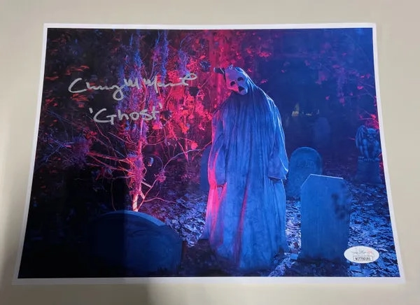 Chaney Morrow Autographed HAUNT 8x10 Photograph (JSA Certified) - Version 1 Playful Treats Ghoulish Ornaments