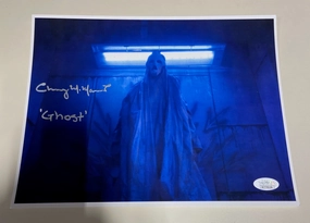 Chaney Morrow Autographed HAUNT 8x10 Photograph (JSA Certified) - Version 2 Mysterious Accents