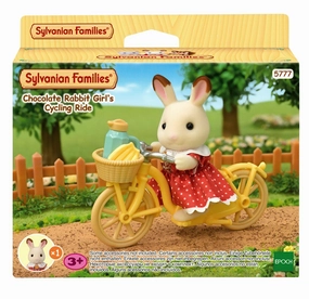 Sylvanian Families Chocolate Rabbit Girl's Cycling Ride Genre Defining Particularly Uncommon