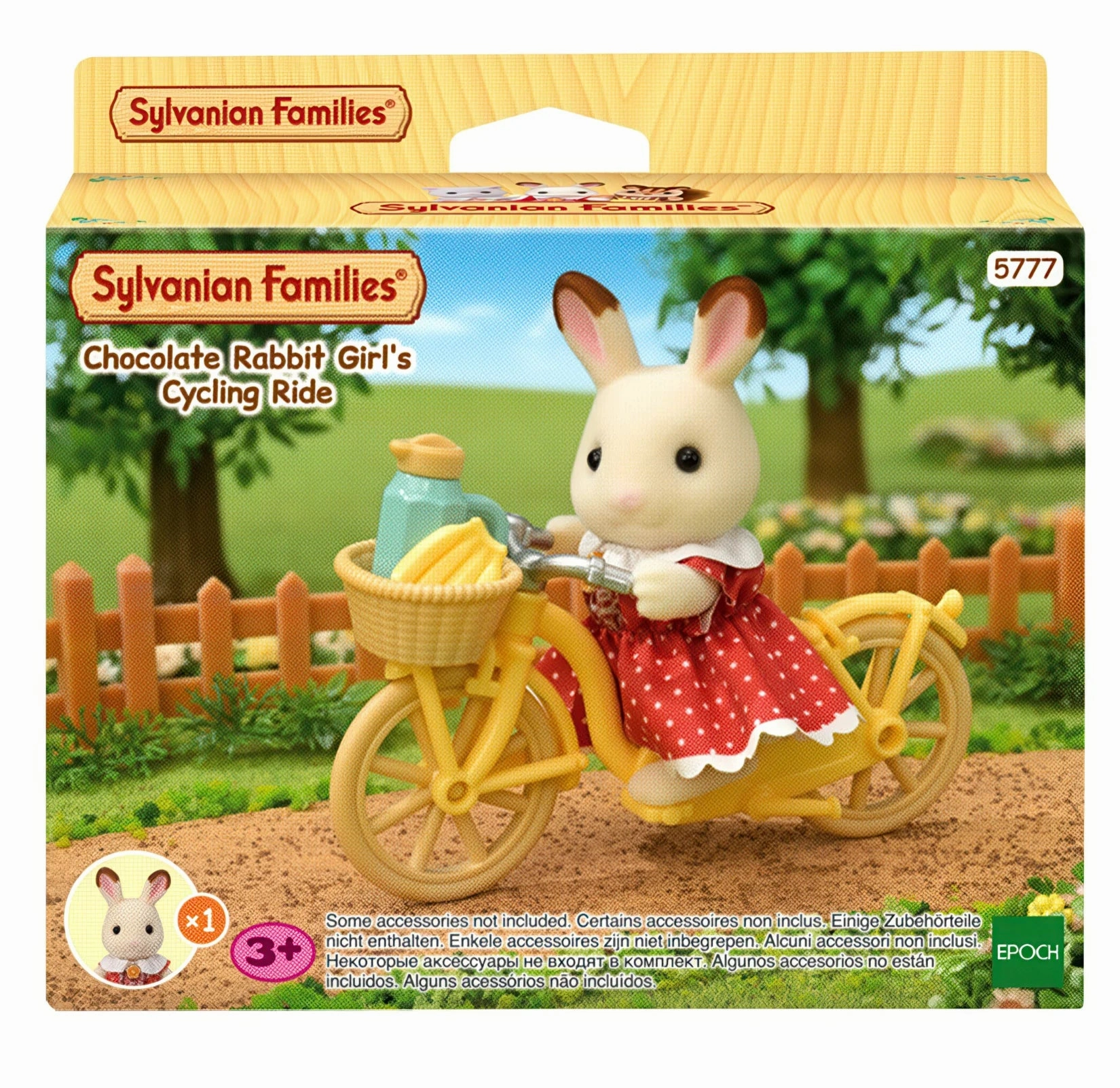 Sylvanian Families Chocolate Rabbit Girl's Cycling Ride Genre Defining Particularly Uncommon
